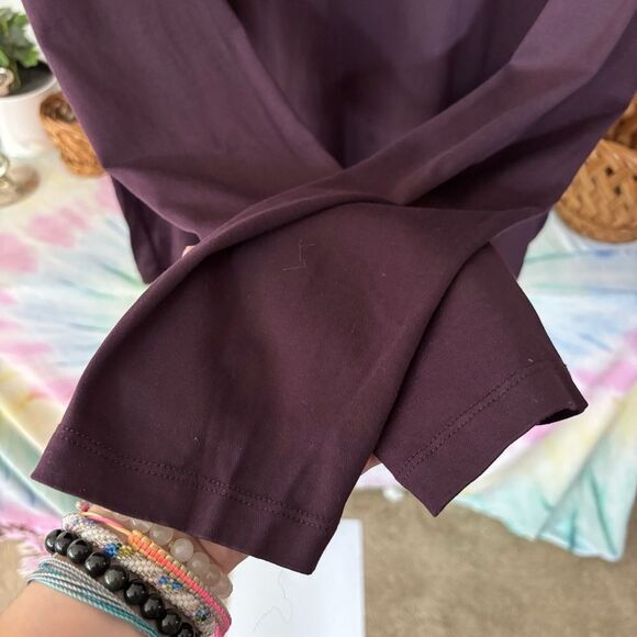 Banana Republic Luxe Touch Performance Shirt in Deep Purple mens XL - Picture 4 of 6